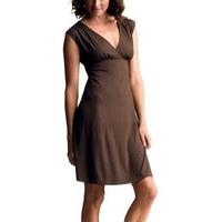 V-neck empire dress