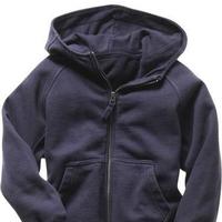Cozy zippered hoodie