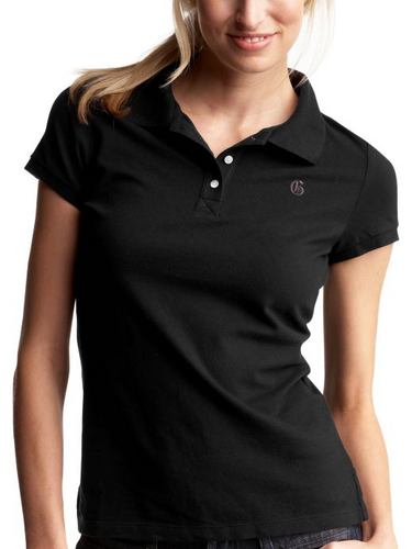Shrunken pique polo
