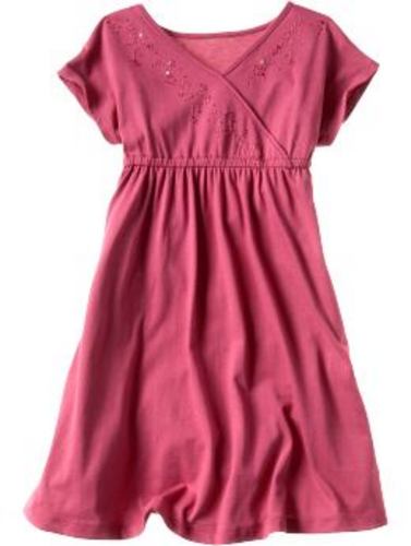 Faux wrap dress