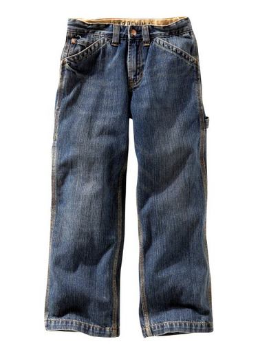 Light painter carpenter jeans