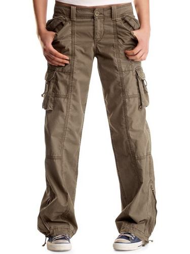 Zip-vent cargo pants