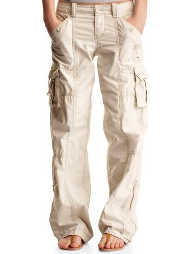 Zip-vent cargo pants