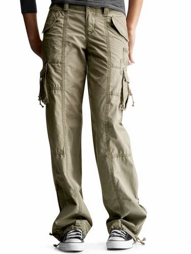 Zip-vent cargo pants